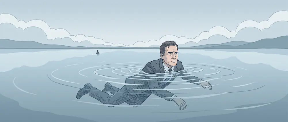Tread water